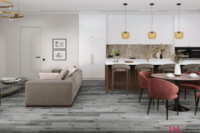 Кварцвиниловая плитка Damy Floor Family LVT Дуб Сильвер T7020-23-LVT