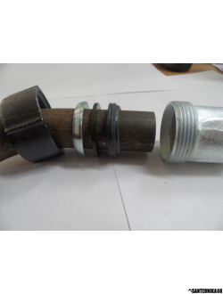 Зажимная муфта Гебо Gebo 1/2" 3/4" 1 1" 1/4" 1 1/2" 2" на стальную трубу