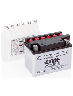 АККУМУЛЯТОР EXIDE Conventional EB4L-B R+ 4AH 50А (EN)