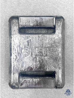 Груз поясной V2 для дайвинга 3кг