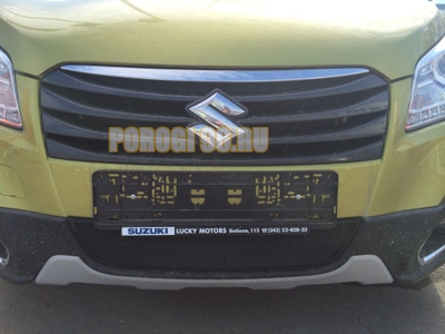 Защита радиатора Suzuki SX4 (II S-Cross) 2013-2016 black
