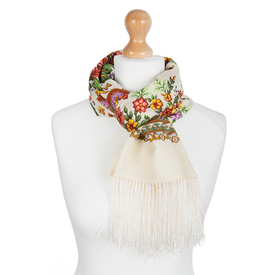 Павловопосадский шарф Чувство прекрасного 1767-0