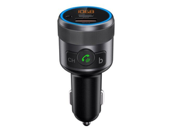 Автомобильный FM- модулятор с Bluetooth Mivo MF-03 / 42 Вт / QC 3.0