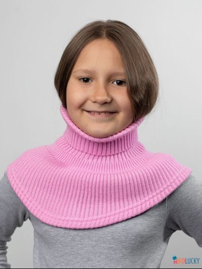 Манишка  21-32, цвет ярко-розовый р. 1( универсальный от 1 года)