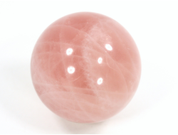 Шар Розовый кварц, Мадагаскар (49 мм, 167 г) №35389
