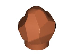 Rock 1 1/3 x 1 1/3 x 1, Dark Orange (35646 / 6382738)