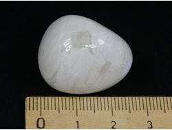 Лунный камень, Адуляр, галтовка, Индия (26*22*20 мм, 17 г) №26668