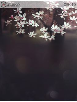 Фотофон на холсте «Белые мотыльки»