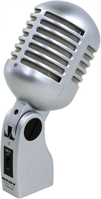 Микрофон конденсаторный NADY PCM-100 (серебристый)