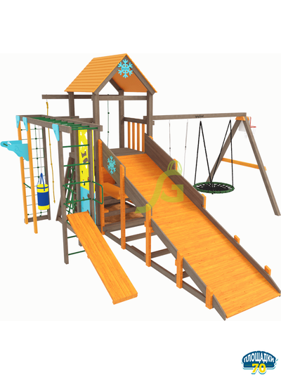 Детская площадка IgraGrad Спорт 1 с зимним модулем Томск