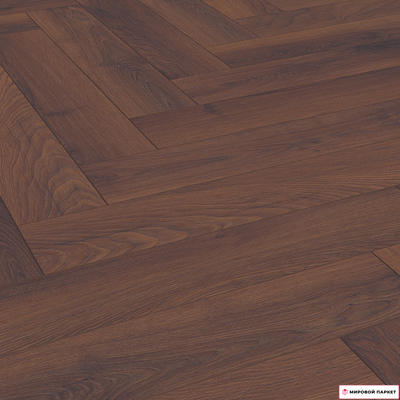 Ламинат Terhurne Herringbone Edition Английская ёлка Дуб Эстейт 32 класс толщина 10 мм с фаской 0.714 м2