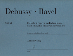 Debussy, Claude Prélude à l'après-midi d'un faune für Klavier zu 4 Händen Spielpartitur