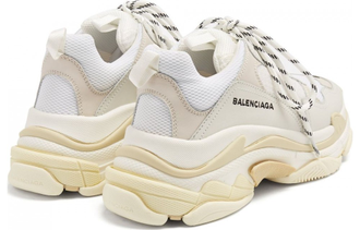 Balenciaga triple s 40 white clearance