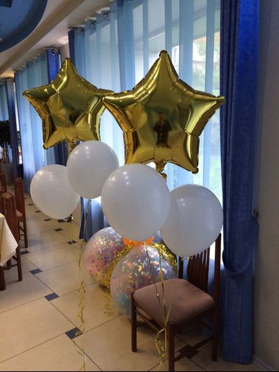 Фольгированная звезда