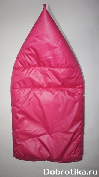 Зимний комплект для новорожденного "Розовая нежность" от 0 до 6 мес. с отверстием для ремня безопасности автокресла