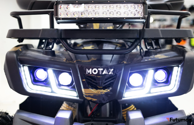 Бензиновый квадроцикл MOTAX GRIZLIK T200 LUX желтый