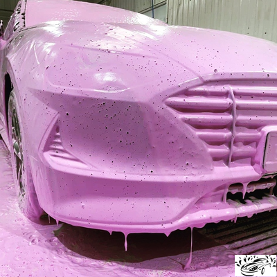 Шампунь для мойки самообслуживания розового цвета