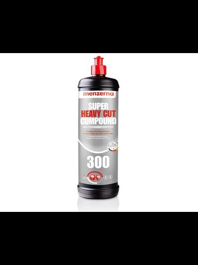 Menzerna Super Heavy Cut Compound 300 - Паста полировальная высокоабразивная, 1 кг