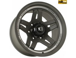 Комплект дисков R16 9,0J ET-30 6*139,7 Sakura Wheels R3917 Темно-серый с полировкой (№ 253)