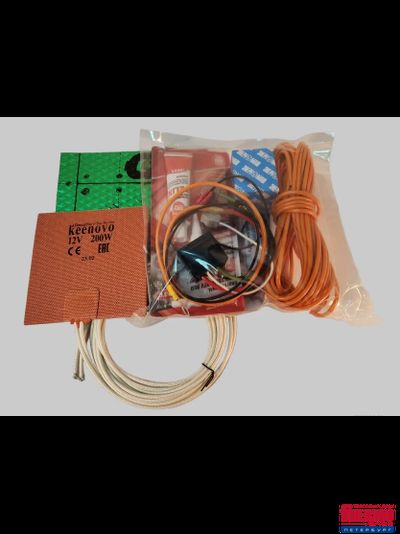 Подогрев масла в баке до 50л / в картере до 8л на 12В (200Вт)