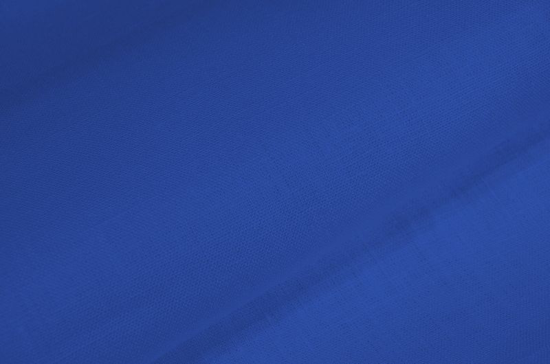 Синий (васильковый) лен для скатертей, салфеток и дорожек