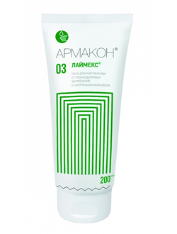Паста очищающая АРМАКОН™ ЛАЙМЕКС с натуральным абразивом 200мл
