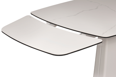 Colombo матовый белый/керамика белая 120(+30+30)х85