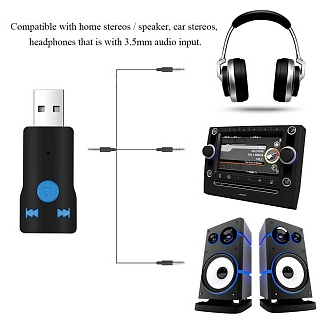 Орбита  Bluetooth адаптер (Jack 3.5мм/V5.0)