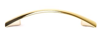 Ручка-дуга бабочка, 96 мм золото