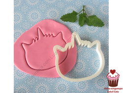 Форма "Голова единорога", 11 см