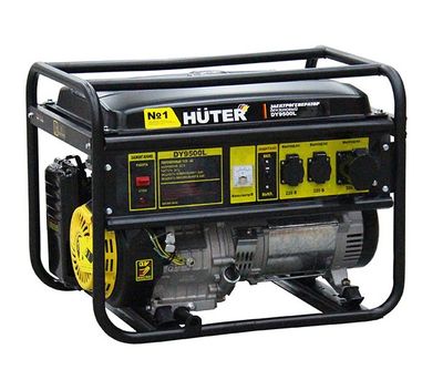 Бензогенератор Huter DY9500L