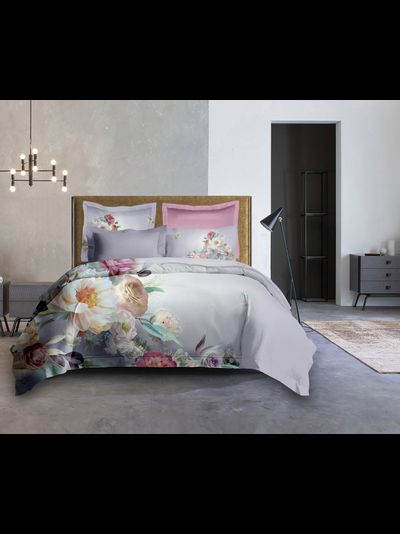 Постельное белье мако-сатин евро 200x220x1 250x270x1 50x70x4 TIS07-822