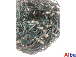 Клип-лайт 100м (бухта), 12V Светодиодная гирлянда Белый