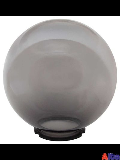 Шар 300мм дымчатый Светильник садово-парковый