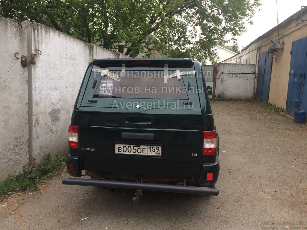 Кунг на уаз пикап