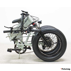 Электровелосипед GreenCamel Форвард 2X (R20FAT 500W 48V10Ah) 7скор, 2х-подвес белый