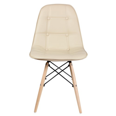 Дизайнерский стул «Квадро», WX-301 (бежевый)