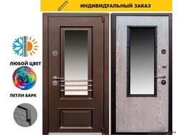 Чикаго Glass/ ФШ 26 мм, шпон дуба "шпон дуба белый с патиной золото"