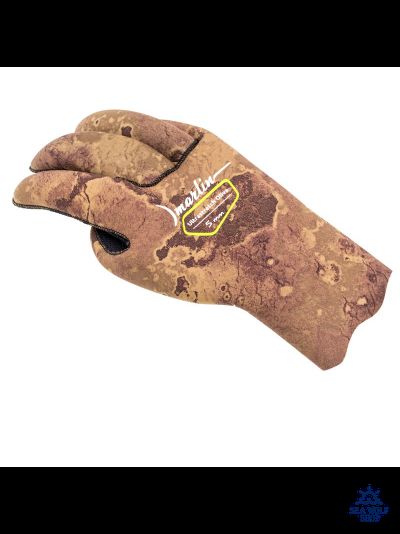 Перчатки неопреновые 5мм Marlin ULTRASTRETCH oliva р.M !promo