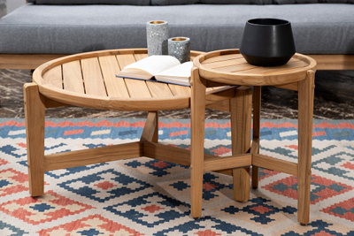 Кофейный стол из тика Aspen