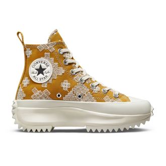 Кеды Converse Run Star Hike Festival Broderie High Top Goldtone