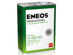 Масло моторное ENEOS Premium Disel CI-4 5W40 синтетическое 4 л 8809478943077