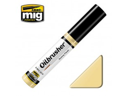 Ammo MIG: Масляная краска с тонкой кистью аппликатором Sunny Flesh