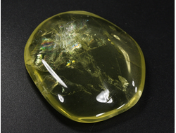 Кварц лимонный (облагороженный), полировка плоская, Бразилия (42*36*8 мм, 22 г) №35665