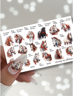 Слайдер-дизайн для ногтей LIKE-218