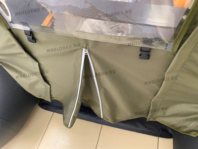 Тент ходовой Таймень NX 3600 PRO MAX юбка под мотор