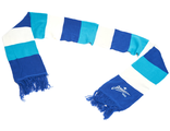 Шарф трикотажный ФК Зенит, голуб./бел. Арт.:040041.