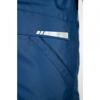 Парка мужская зимняя KW 205, синий/черный