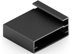 Профиль рамочный 298  чёрный матовый  L=....  DA0298.VP580.BKSPC.CJ  ARISTO