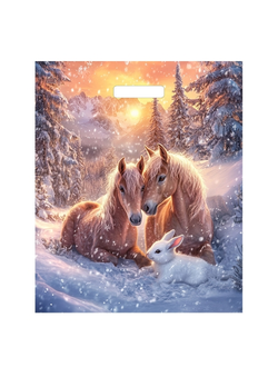 Пакеты ПЭ с вырубной усиленной ручкой